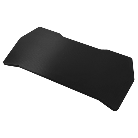 Dellonda Rectangular Desktop 1400 x 700mm - Carbon Fibre Effect Model No- DH22