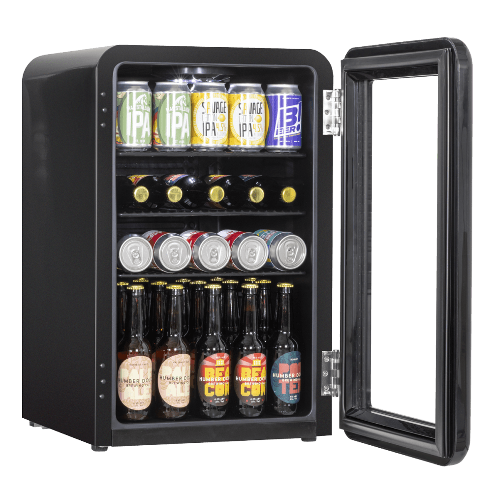Baridi Retro Style Drinks/Beer & Wine Fridge 70L Capacity Model No- DH222