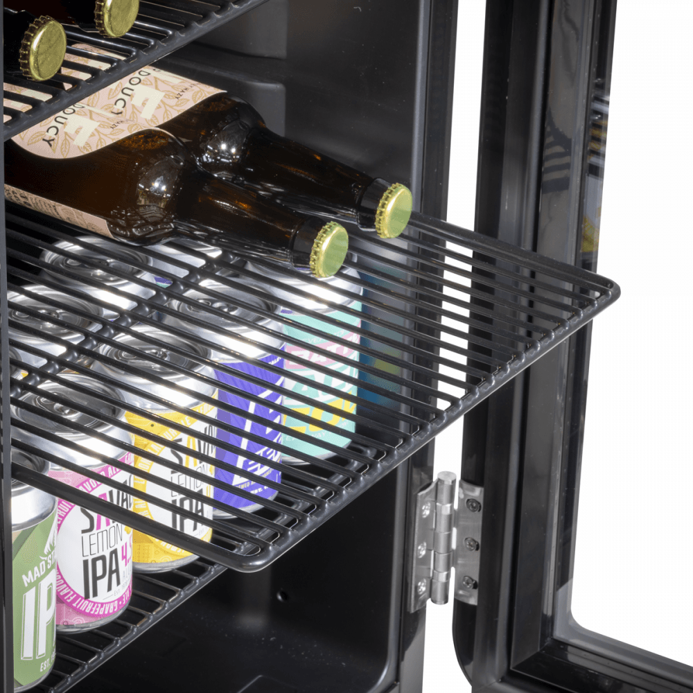 Baridi Retro Style Drinks/Beer & Wine Fridge 70L Capacity Model No- DH222