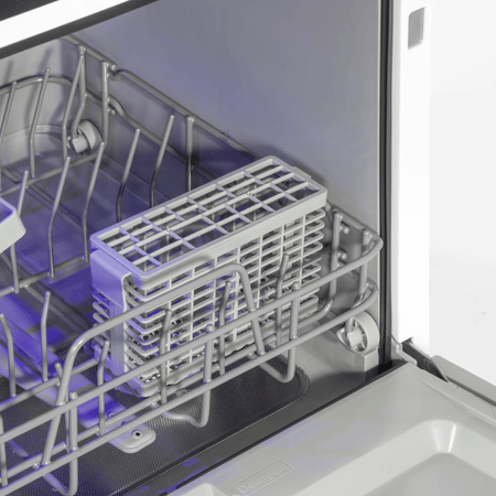 Baridi 2-4 Place Settings Mini Portable Tabletop Dishwasher, 5 Wash Functions Model No- DH224A