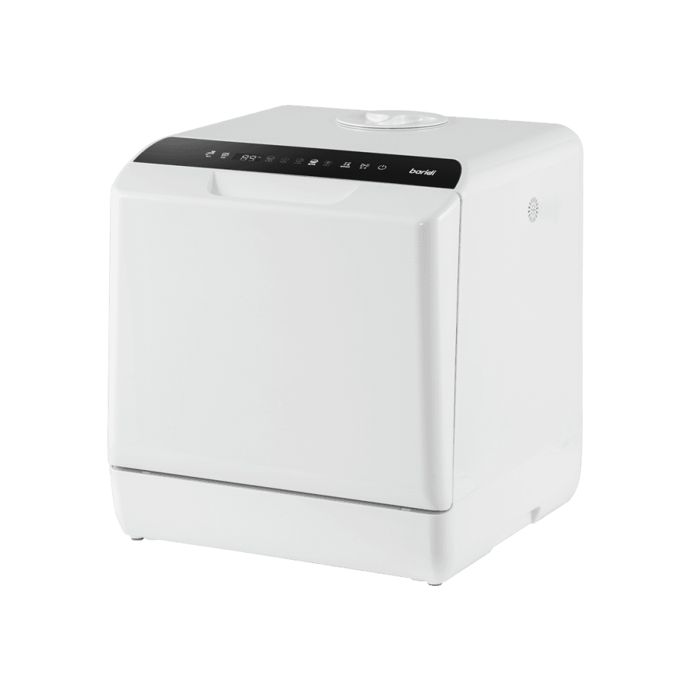 Baridi 2-4 Place Settings Mini Portable Tabletop Dishwasher, 5 Wash Functions Model No- DH224A