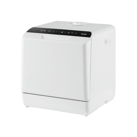 Baridi 2-4 Place Settings Mini Portable Tabletop Dishwasher, 5 Wash Functions Model No- DH224A