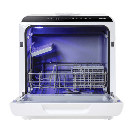 Baridi 2-4 Place Settings Mini Portable Tabletop Dishwasher, 5 Wash Functions Model No- DH224A