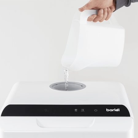 Baridi 2-4 Place Settings Mini Portable Tabletop Dishwasher, 5 Wash Functions Model No- DH224A