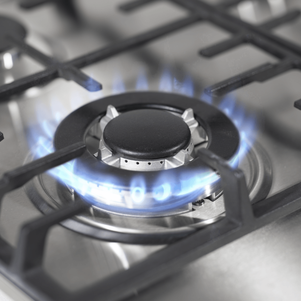 Baridi Gas Hob with 4 Cooking Zones 60cm - Stainless Steel Model No- DH225