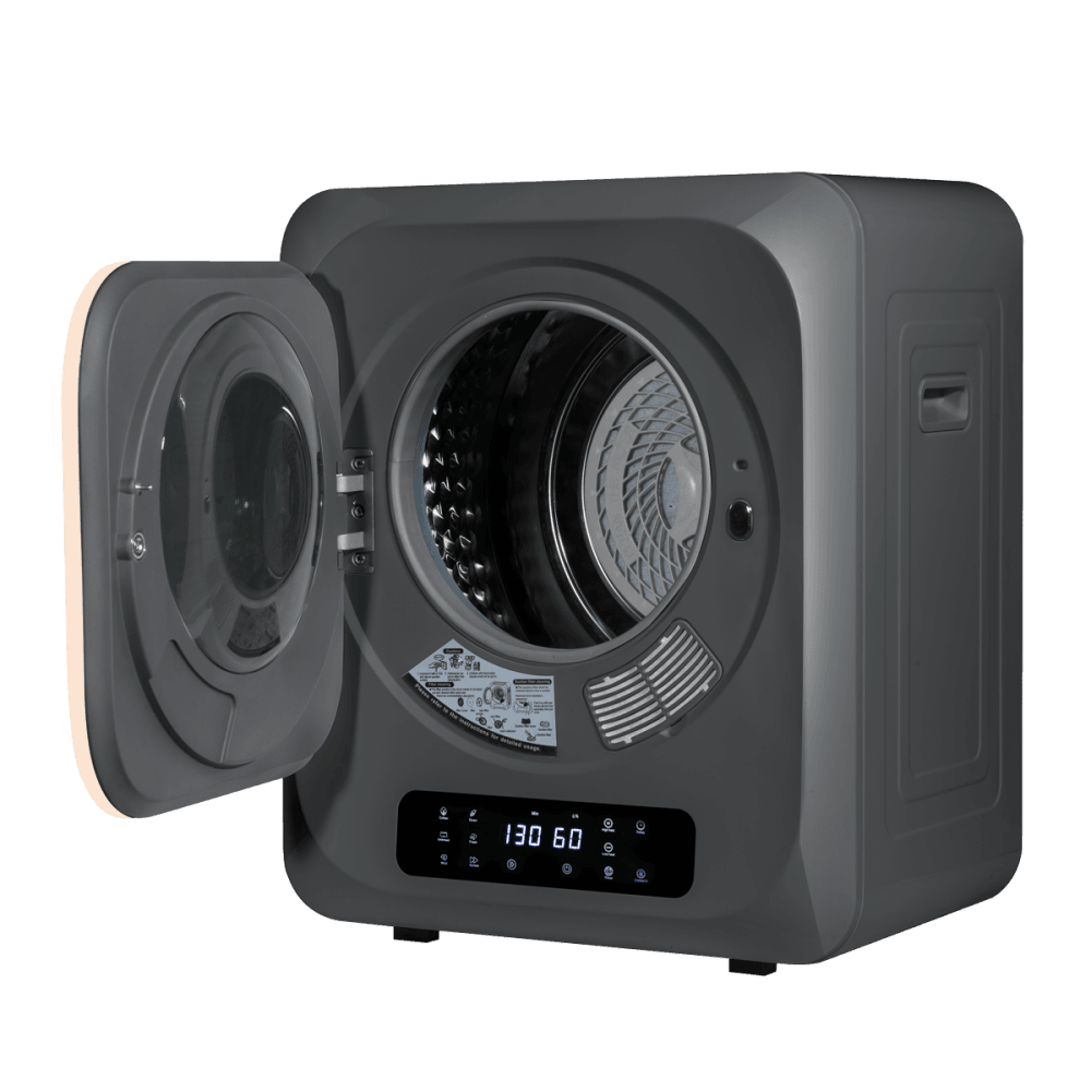 Baridi Tabletop Tumble Dryer with Digital Controls 2.5kg Capacity - Black Model No- DH229