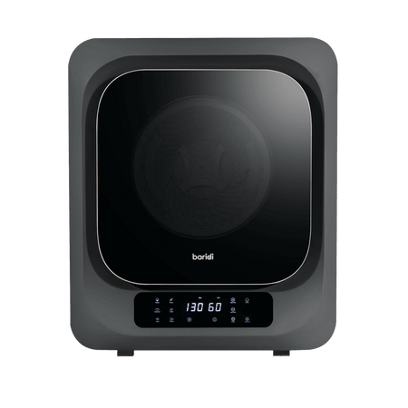 Baridi Tabletop Tumble Dryer with Digital Controls 2.5kg Capacity - Black Model No- DH229