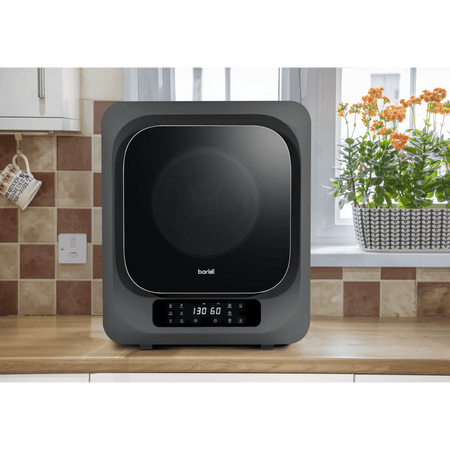 Baridi Tabletop Tumble Dryer with Digital Controls 2.5kg Capacity - Black Model No- DH229