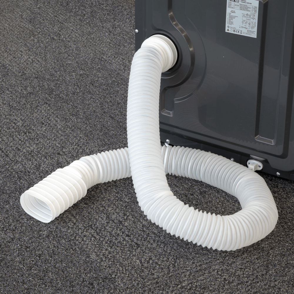 Baridi Condenser Vent Hose Pipe for Vented Tumble Dryers 1.5m x 3.5" Model No- DH230