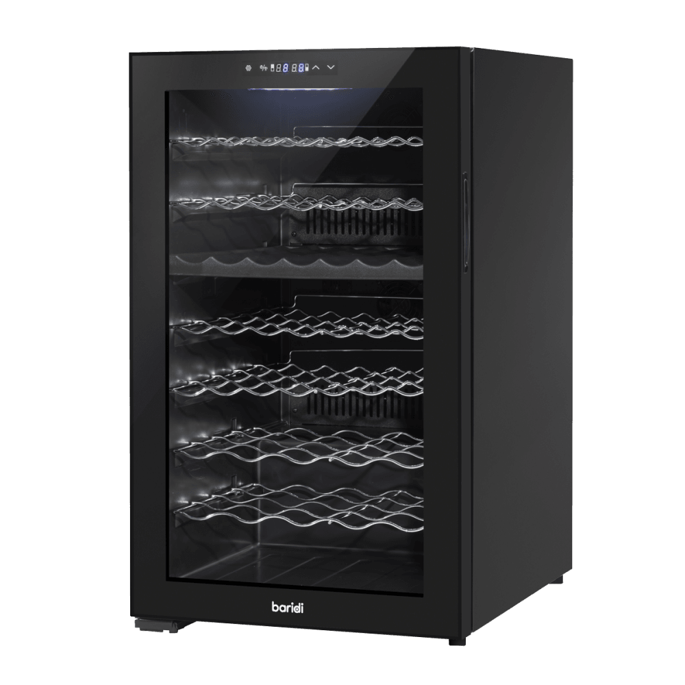 Baridi 52 Bottle Dual Zone Wine Fridge & Cooler Model No- DH236