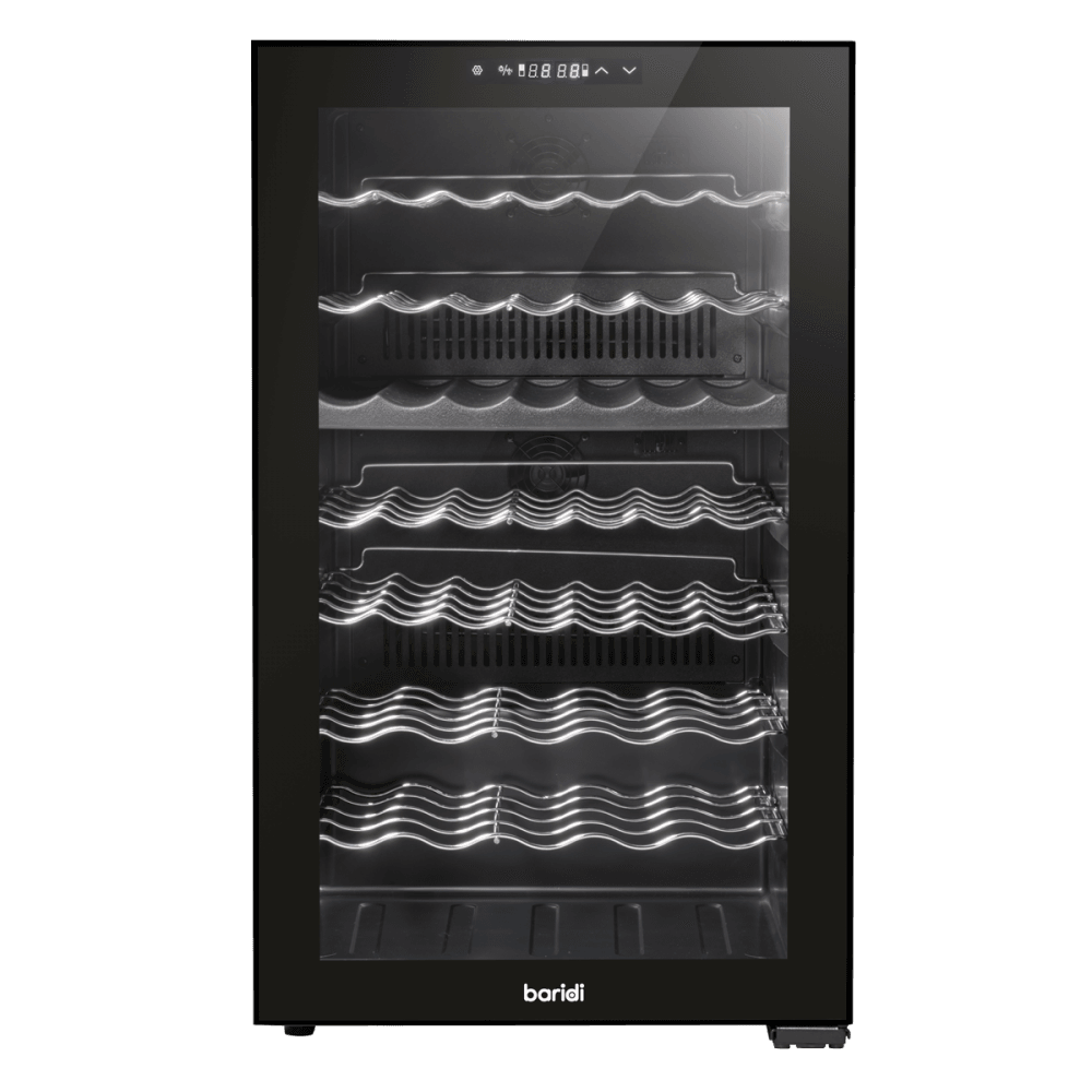 Baridi 52 Bottle Dual Zone Wine Fridge & Cooler Model No- DH236