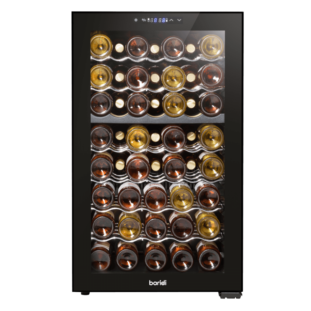 Baridi 52 Bottle Dual Zone Wine Fridge & Cooler Model No- DH236