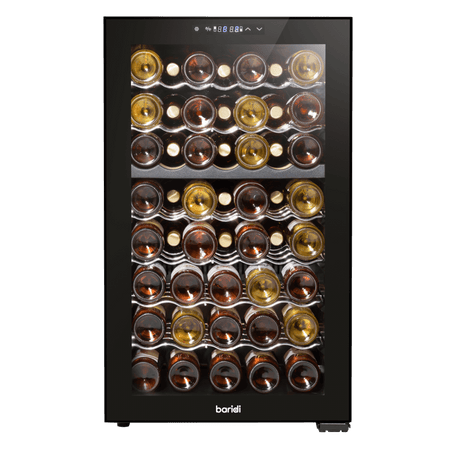 Baridi 52 Bottle Dual Zone Wine Fridge & Cooler Model No- DH236