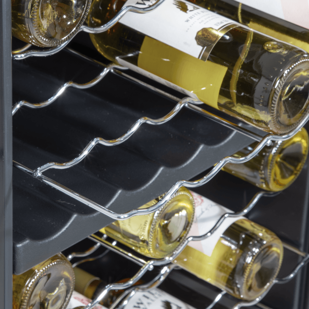 Baridi 52 Bottle Dual Zone Wine Fridge & Cooler Model No- DH236