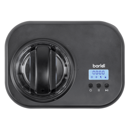 Baridi Automatic Churning Ice Cream Machine 1L - Black Model No- DH238