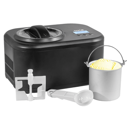 Baridi Automatic Churning Ice Cream Machine 1L - Black Model No- DH238