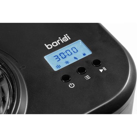 Baridi Automatic Churning Ice Cream Machine 1L - Black Model No- DH238