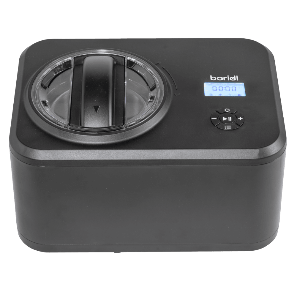 Baridi Automatic Churning Ice Cream Machine 1.5L - Black Model No- DH240