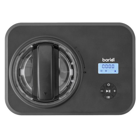 Baridi Automatic Churning Ice Cream Machine 1.5L - Black Model No- DH240