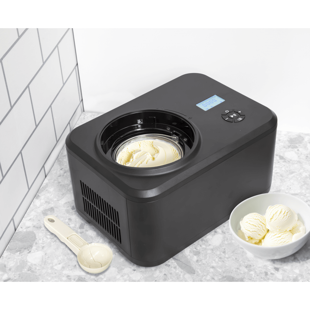 Baridi Automatic Churning Ice Cream Machine 1.5L - Black Model No- DH240