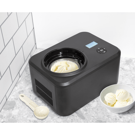 Baridi Automatic Churning Ice Cream Machine 1.5L - Black Model No- DH240