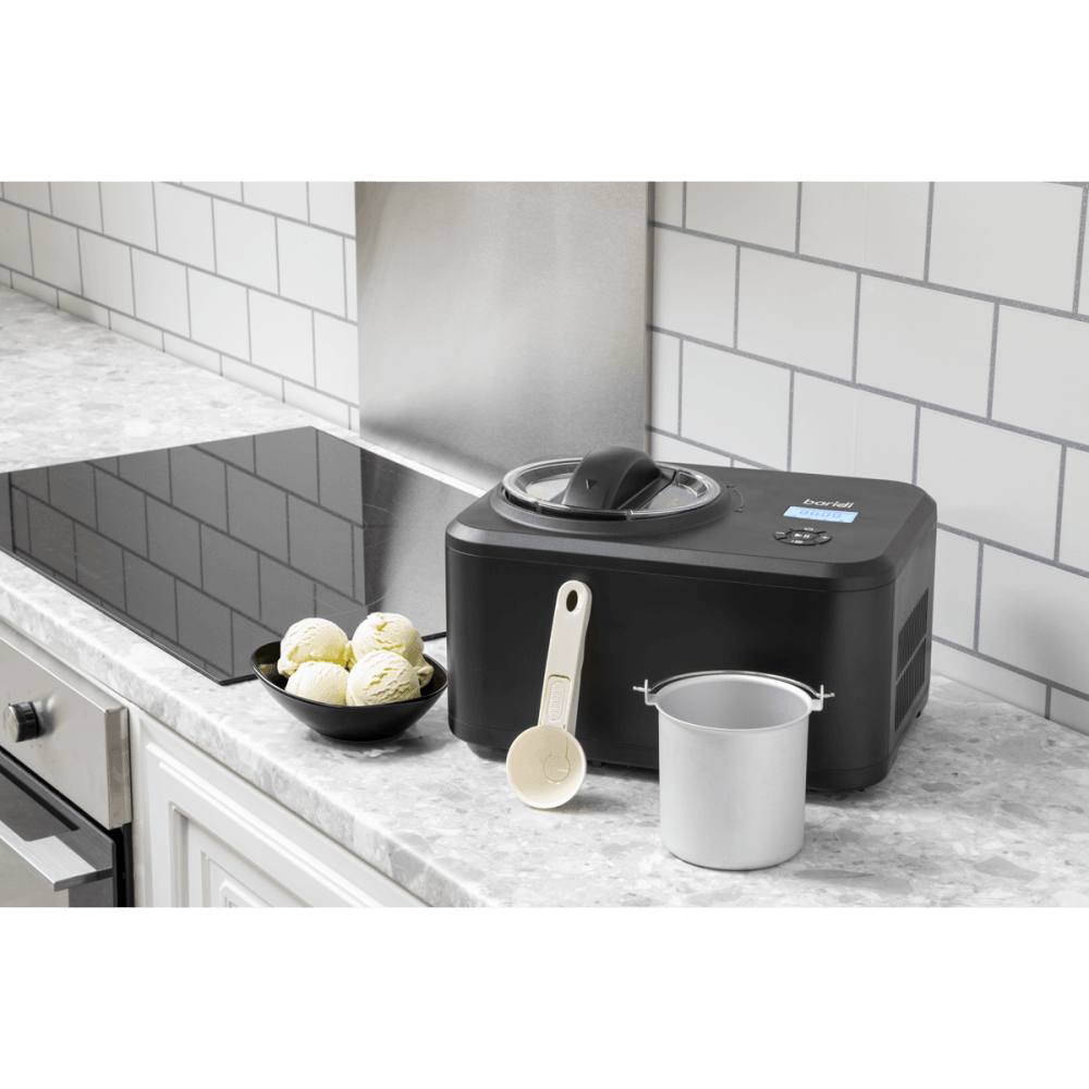 Baridi Automatic Churning Ice Cream Machine 1.5L - Black Model No- DH240