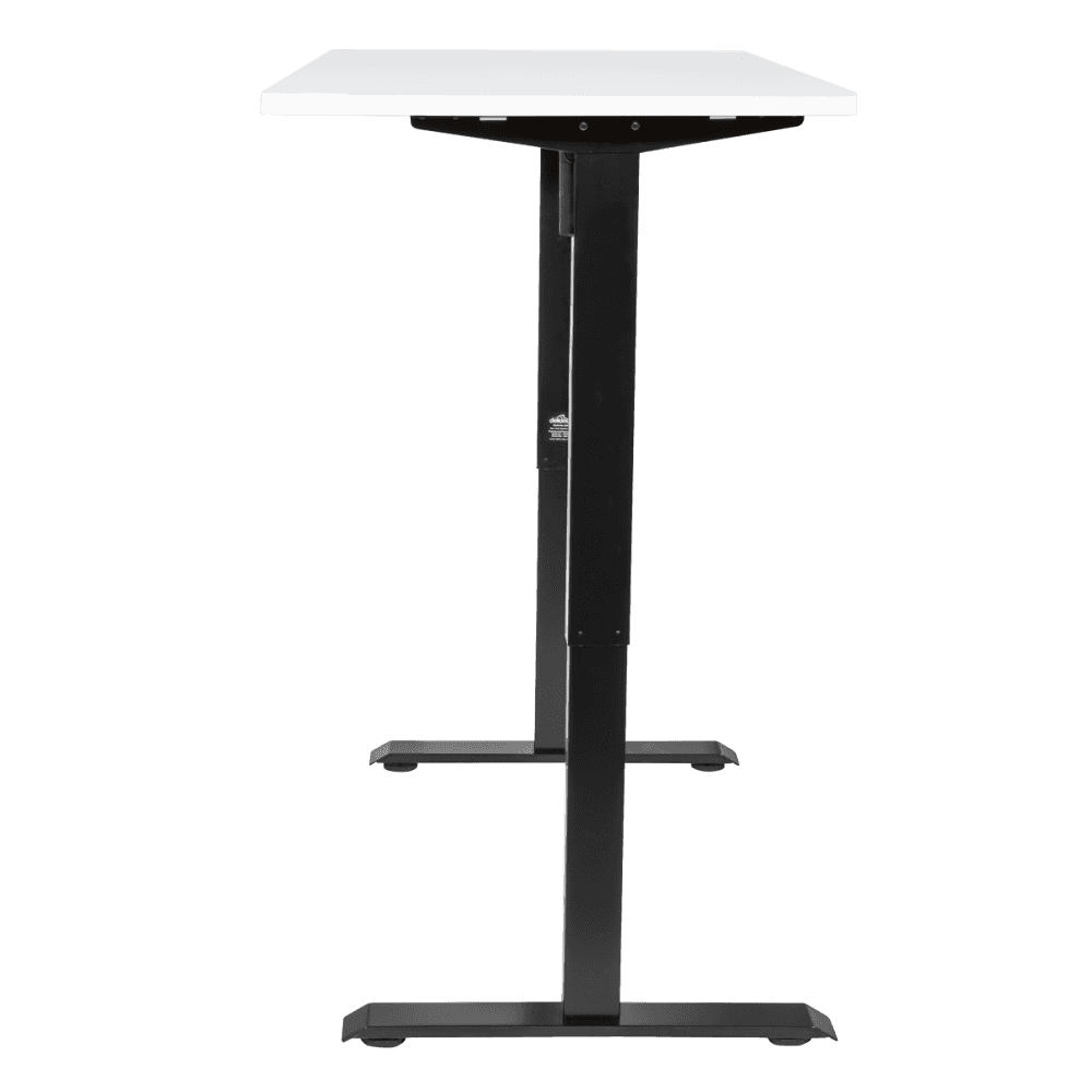 Dellonda White Electric Height Adjustable Standing Desk with Memory, Quiet, 1400x700mm Model No- DH244