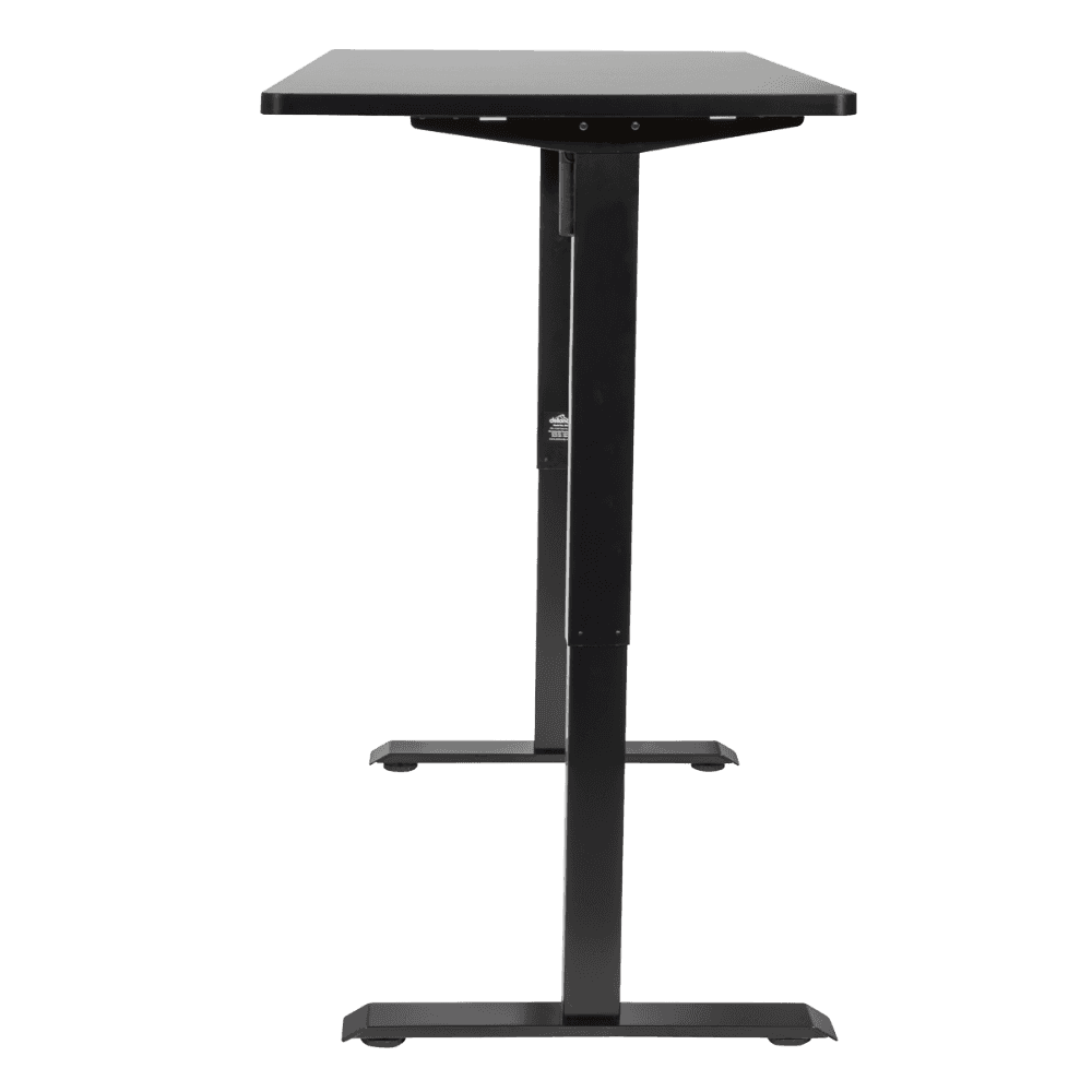 Dellonda Black Electric Height Adjustable Standing Desk with Memory, Quiet, 1400x700mm Model No- DH245