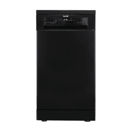 Baridi Slimline Freestanding Dishwasher 45cm Wide 10 Place Settings - Black Model No- DH267