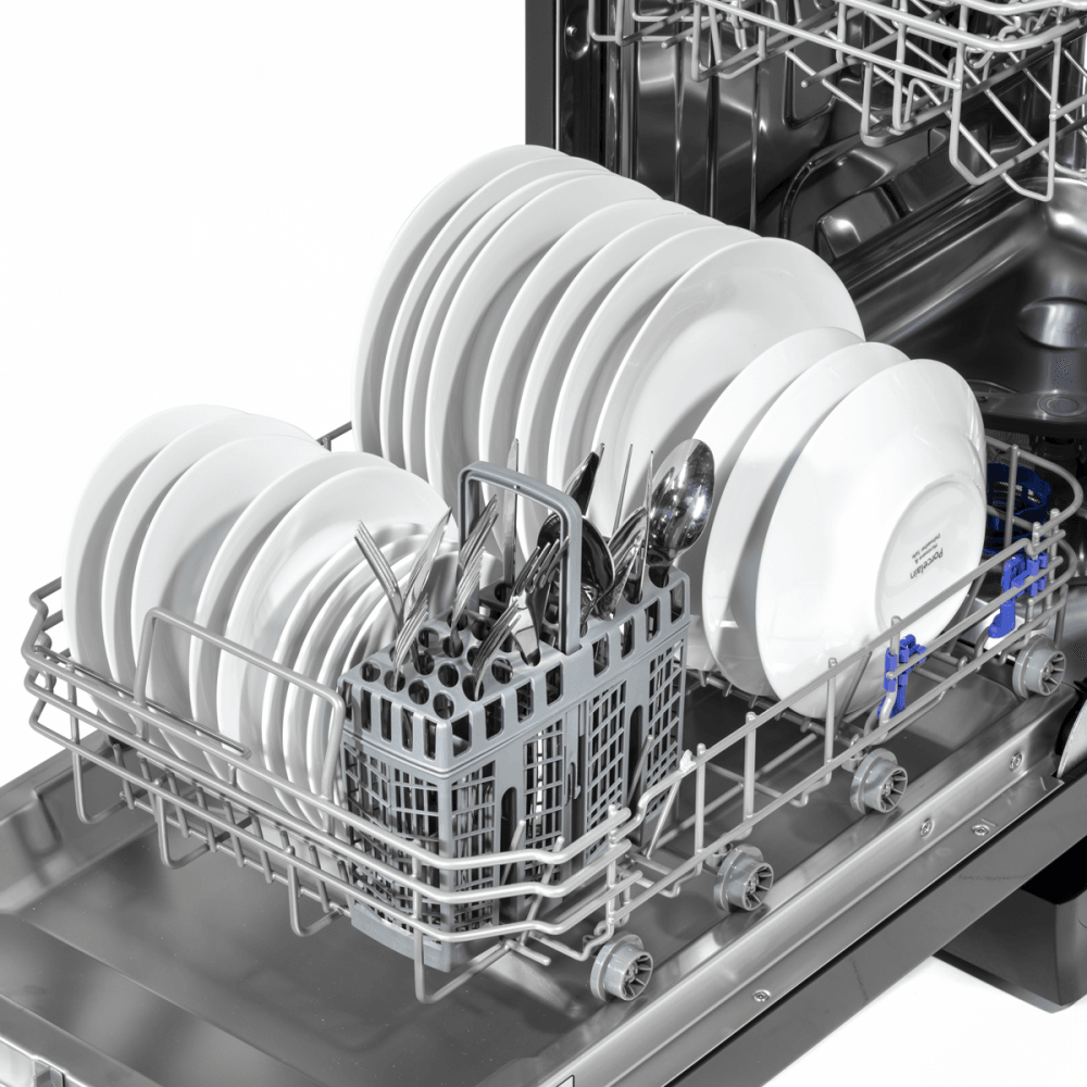 Baridi Slimline Freestanding Dishwasher 45cm Wide 10 Place Settings - Black Model No- DH267