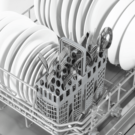 Baridi Slimline Freestanding Dishwasher 45cm Wide 10 Place Settings - Black Model No- DH267