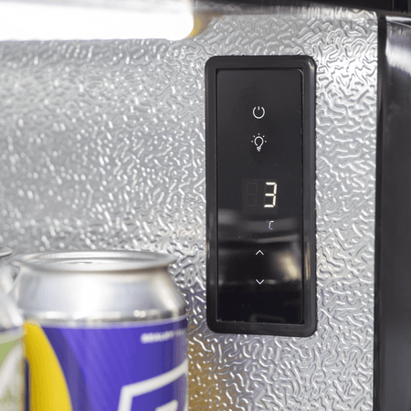 Baridi Hinged Double Door, Back Bar Drinks Fridge/Cooler, 190L Capacity Model No- DH272