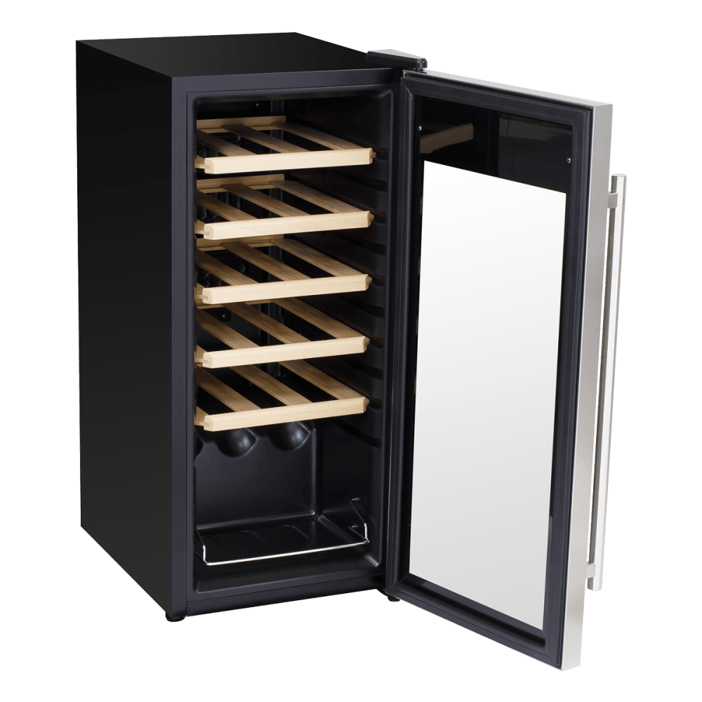 Baridi 18 Bottle Wine Fridge & Cooler - Stainless Steel Model No- DH29