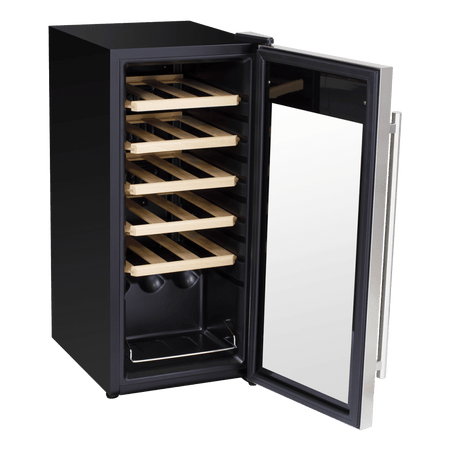Baridi 18 Bottle Wine Fridge & Cooler - Stainless Steel Model No- DH29
