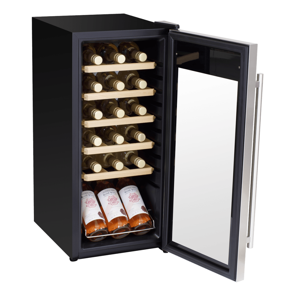 Baridi 18 Bottle Wine Fridge & Cooler - Stainless Steel Model No- DH29