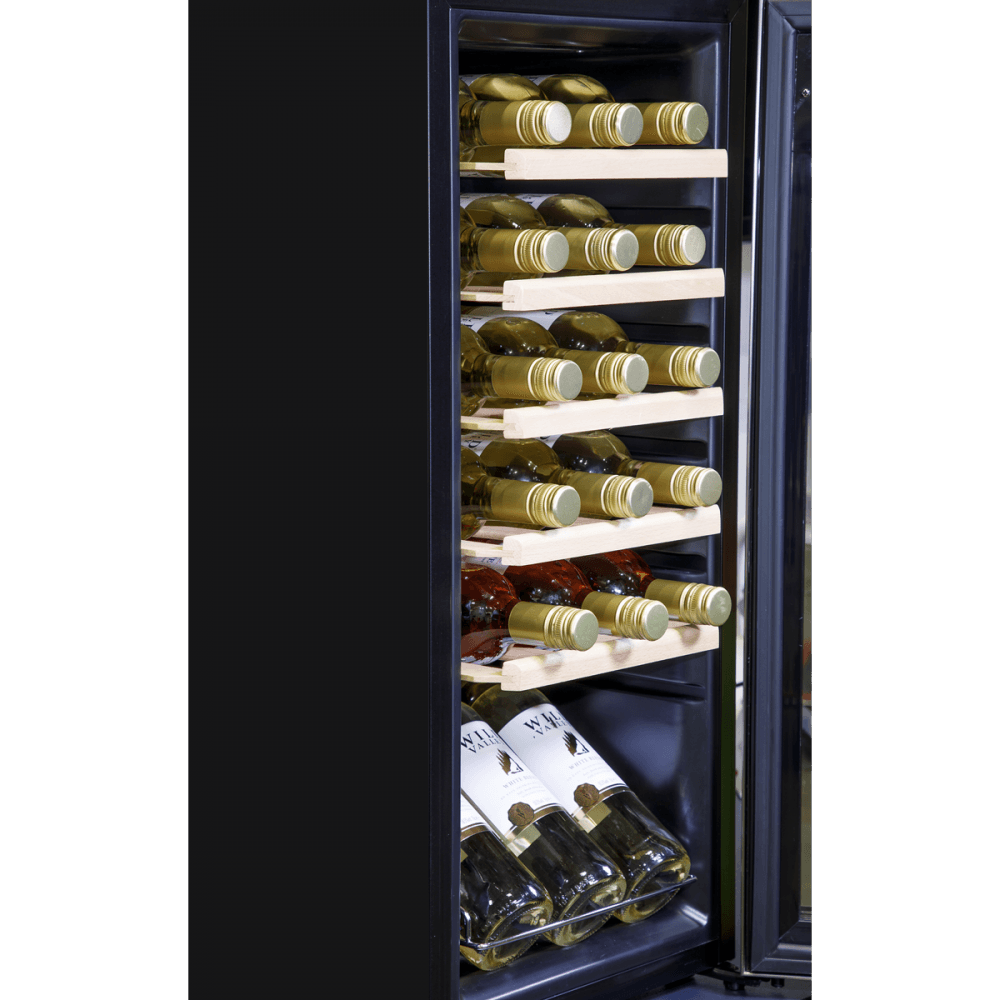 Baridi 18 Bottle Wine Fridge & Cooler - Stainless Steel Model No- DH29