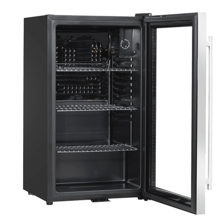Baridi Wine, Beer & Drinks Fridge 85L Capacity - Stainless Steel Model No- DH31