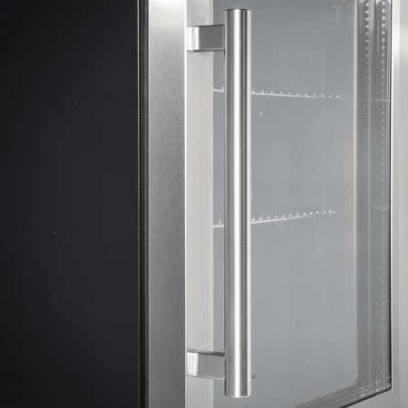 Baridi Wine, Beer & Drinks Fridge 85L Capacity - Stainless Steel Model No- DH31