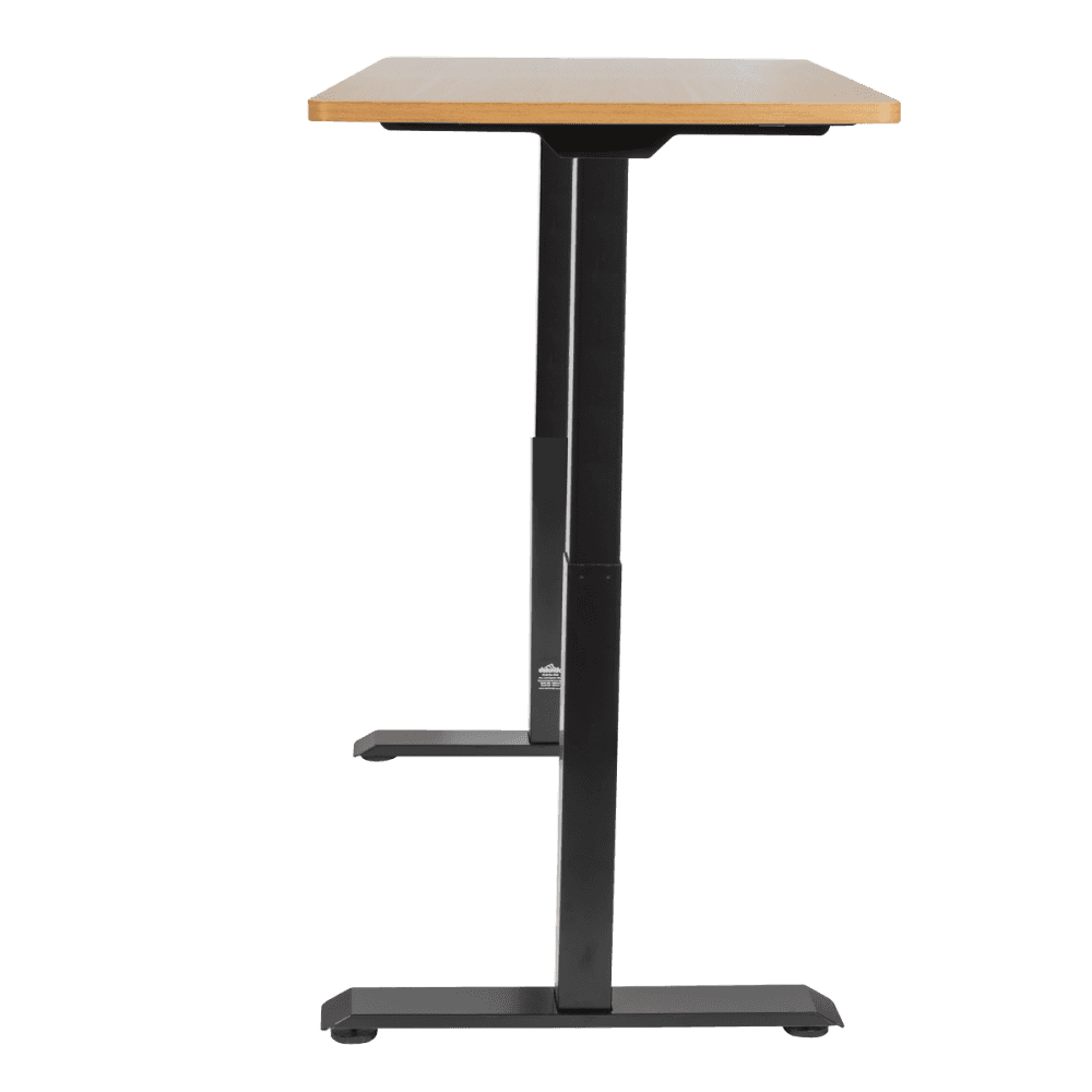 Dellonda Oak Electric Height Adjustable Standing Desk, 1400 x 700mm Dual Motor 100kg Model No- DH33