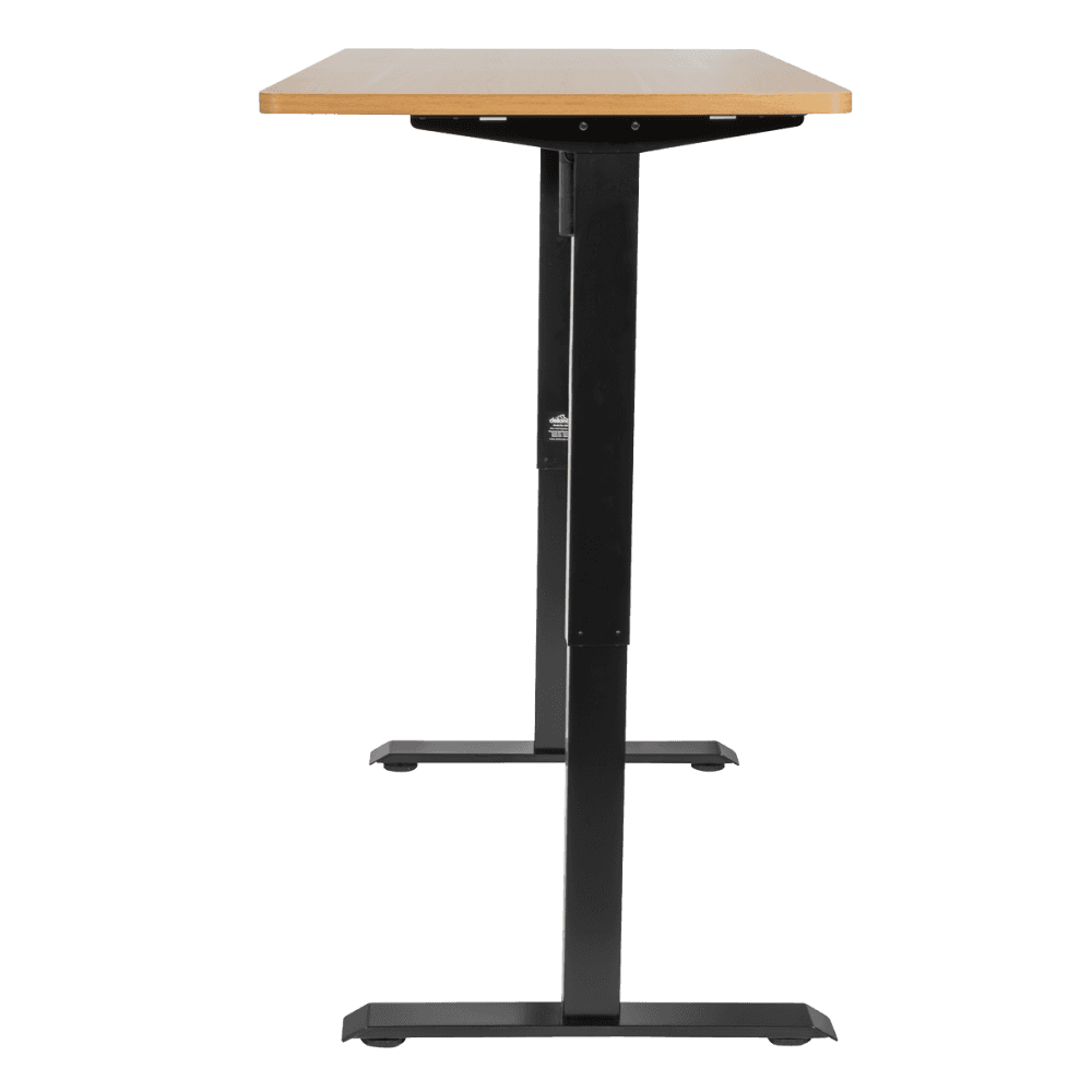Dellonda Oak Electric Adjustable-Height Standing Desk with Memory, Quiet & Fast 1400 x 700mm Model No- DH41