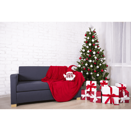 Dellonda Artificial Hinged Christmas Tree 6ft(180cm) Model No- DH45