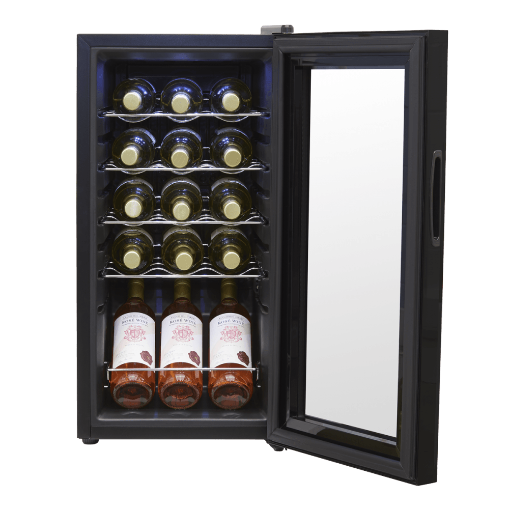 Baridi 15 Bottle Tabletop Wine Fridge & Cooler Model No- DH5