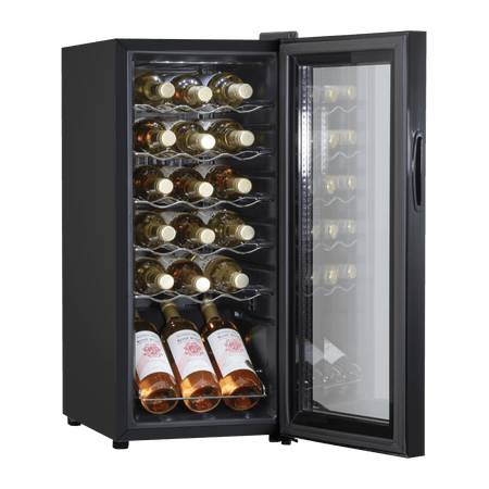 Baridi 18 Bottle Wine Fridge & Cooler - Black Model No- DH6