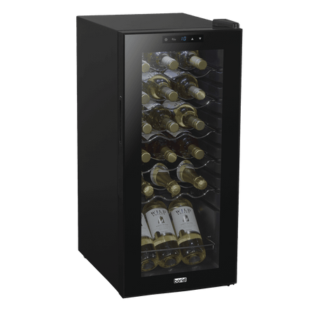 Baridi 18 Bottle Wine Fridge & Cooler - Black Model No- DH6