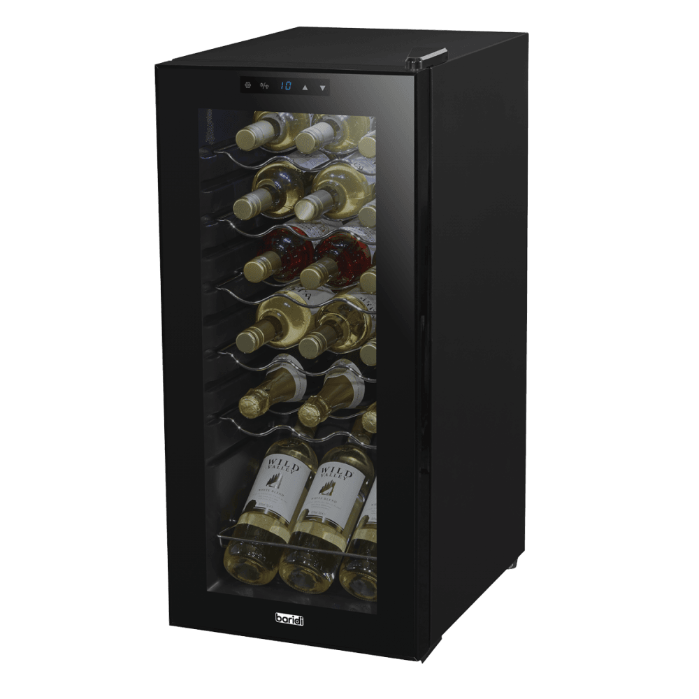 Baridi 18 Bottle Wine Fridge & Cooler - Black Model No- DH6