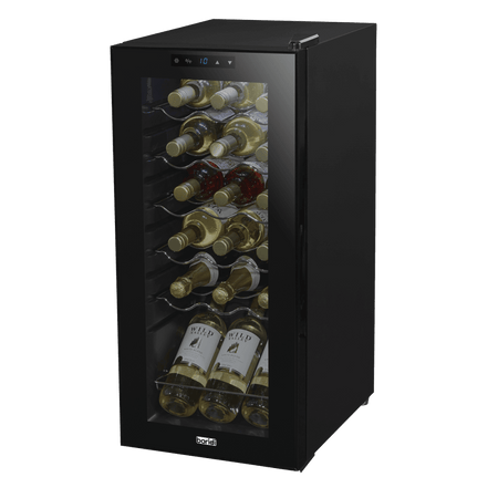 Baridi 18 Bottle Wine Fridge & Cooler - Black Model No- DH6
