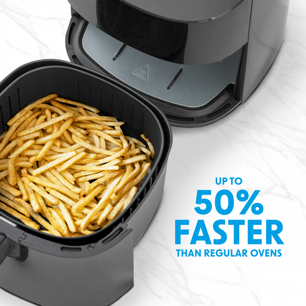 Baridi Single Zone Air Fryer with 8 Preset Functions 3.5L Capacity : Model No- DH60