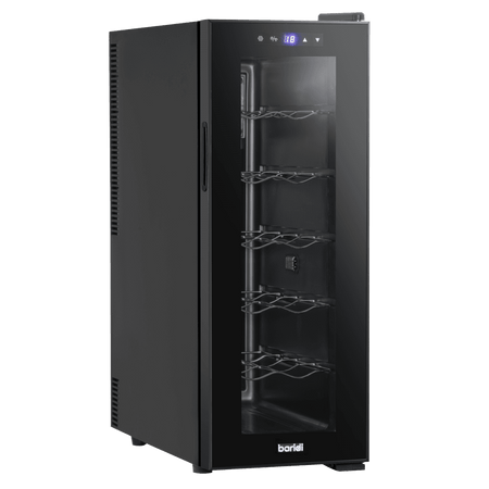 Baridi 12 Bottle Wine Fridge & Cooler - Black Model No- DH73