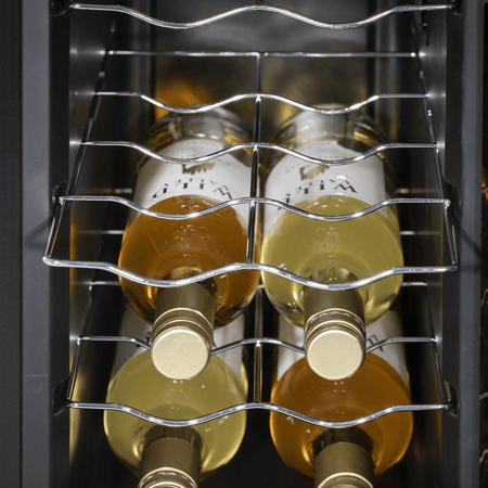 Baridi 12 Bottle Wine Fridge & Cooler - Black Model No- DH73
