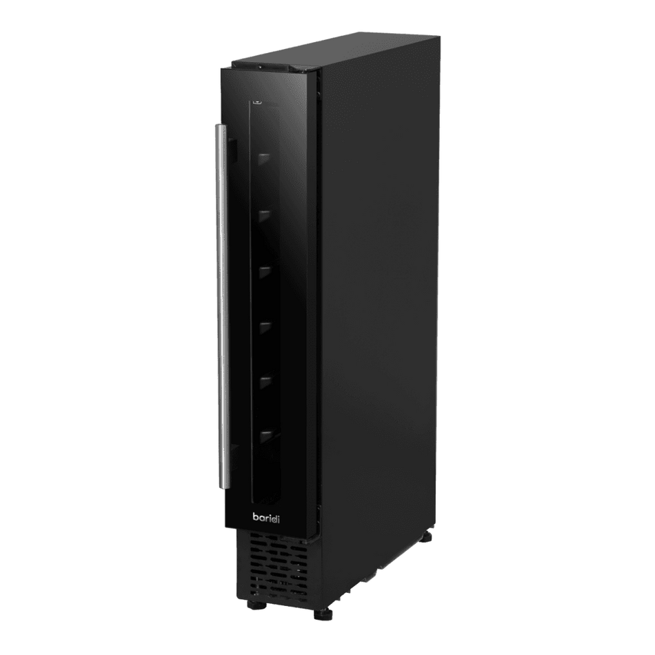 Baridi Extra-Slim 7 Bottle Wine Fridge & Cooler 15cm - Black Model No- DH76